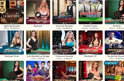 Bertil live casino