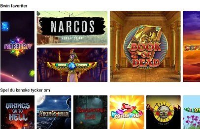 Bwin spelutbud och slots