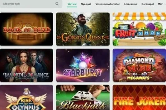 FruityCasa slots och spelautomater