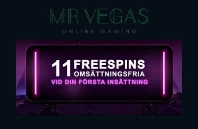 mr vegas omsättningskrav
