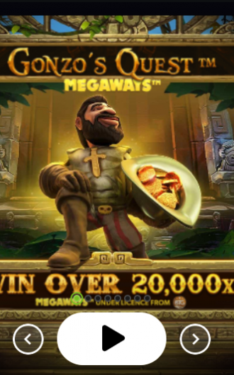 Spela Gonzos Megaways gratis