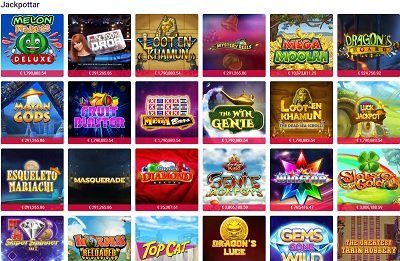 Party casino jackpottar