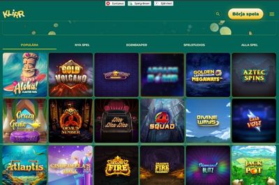 Klirr casino spel