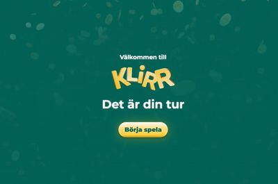 Klirr casino spelsida