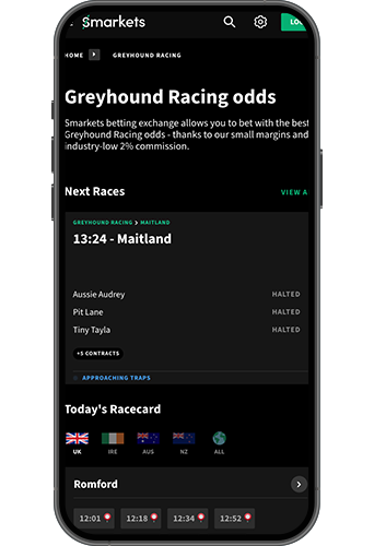 Smarkets på mobilen