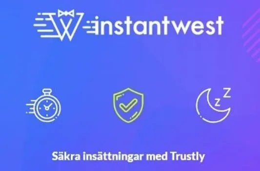 InstantWest - tryggt och säkert med trustly