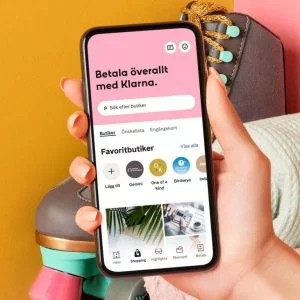 Betala med Klarna online i mobilen