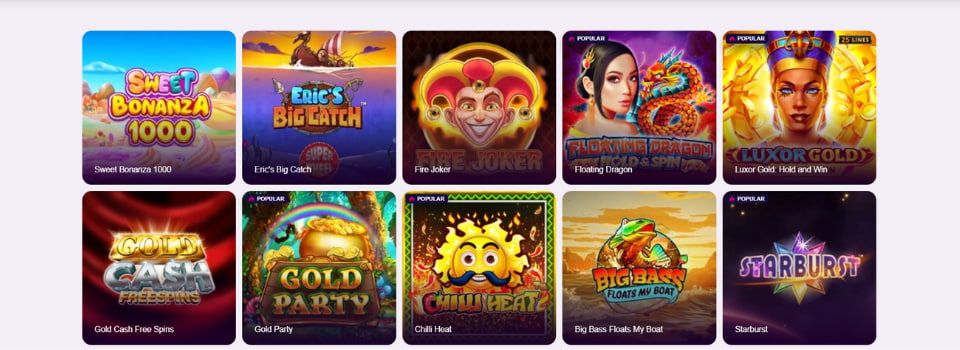 Lucky Vegas Casino spelautomater