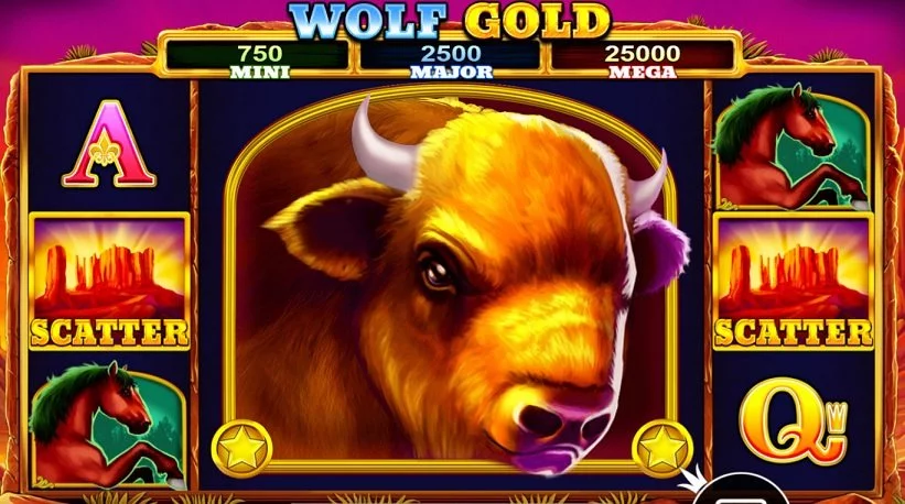 Wolf Gold slot freespins