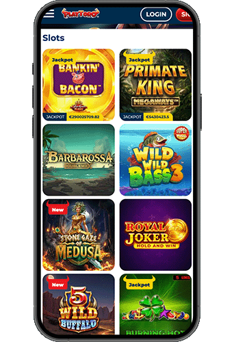 Playtoro Casino på mobilen