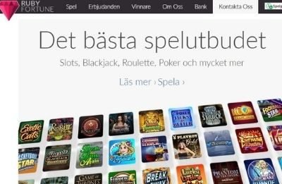 ruby fortune casino slots