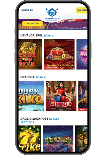 DrueckGlueck Casino på mobilen