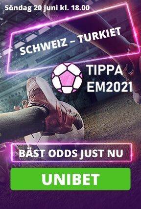 Schweiz Turkiet match EM 20 juni odds