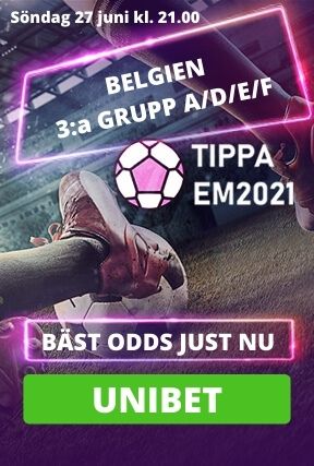 Belgien åttondelsfinal EURO2020