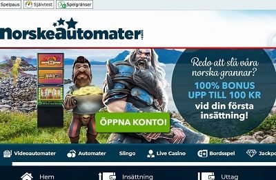 norskeautomater välkomstbonus
