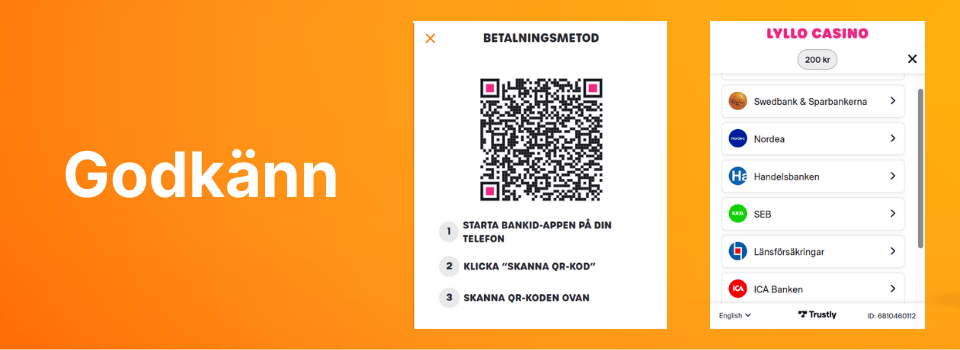 Lyllo casino BankID registrering