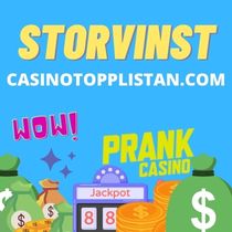 Storvinst hos casinotopplistan