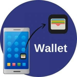 wallet i mobilen