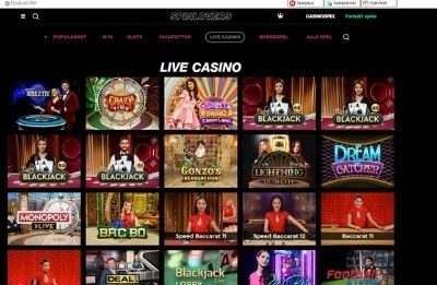 Spinlovers live casino
