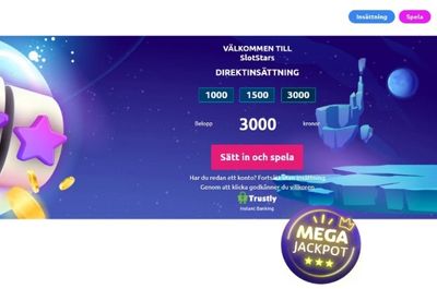 slotstars logga in