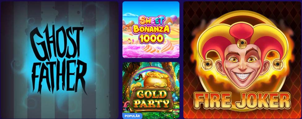 Spelautomater på Slotstars.