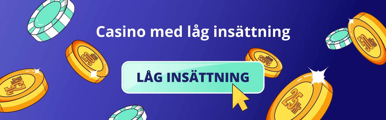 casino med låg insättning