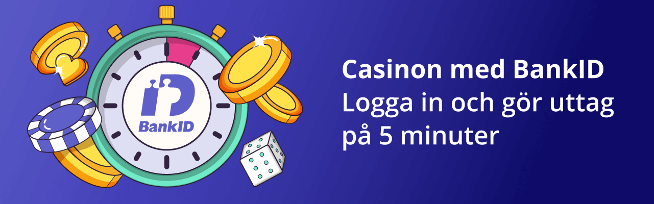 Casinon med Bankid snabba uttag