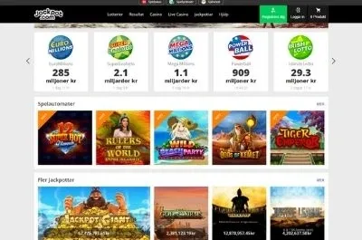 jackpot.com lotto casino online