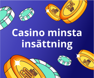 minsta insättning casino 50 kr 25 kr