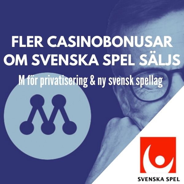 försäljning av svenska spel kan ge fler casinobonusar online