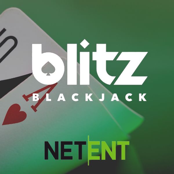 blitz blackjack live casino spel från Netent