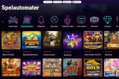 spelautomater casino epic online