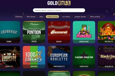 goldroll live casino spel