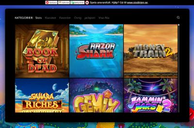 luckylouis casino spelutbud