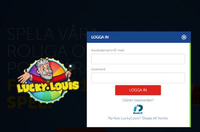 lucky louis casino logga in