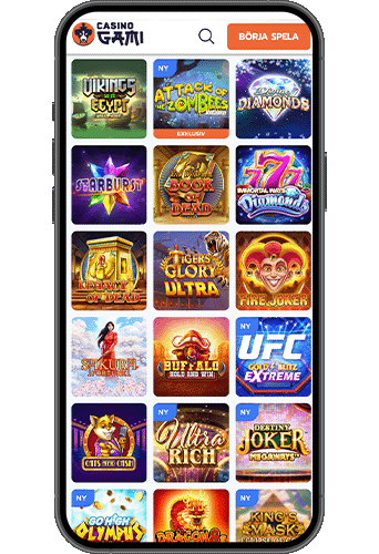 Casino Gami på mobilen