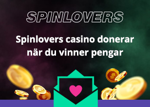 Spinlovers casino kampanj med välgörenhetsturneringar
