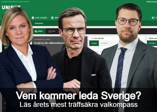 Betta på Riksdagsvalet.
