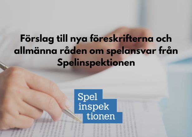 spelinspektionen skriver nya förslag