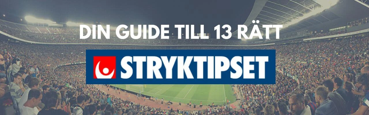 Stryktipset guide till 13 rätt