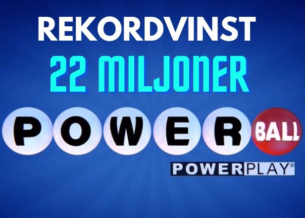 powerplay lotto vinst 22 miljoner