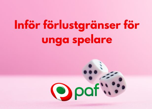 paf casino inför förlustgräns på spel
