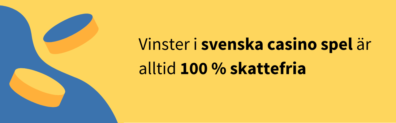 svenska casino spel är skattefria
