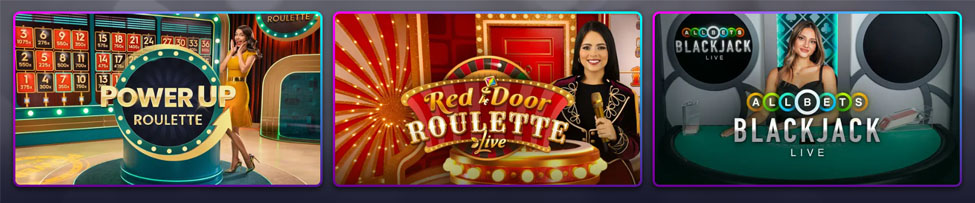 Live casino på X-3000