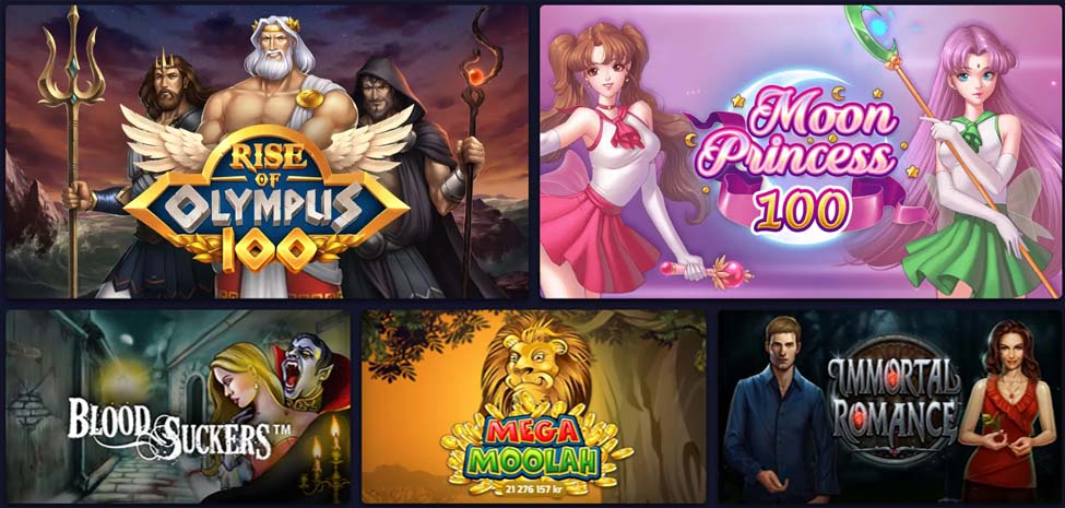 Spelautomater på X-3000.