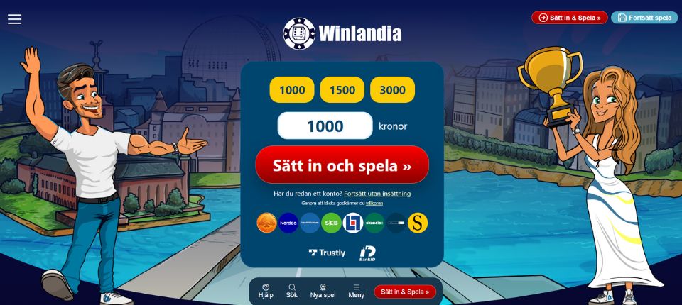 winlandia logga in