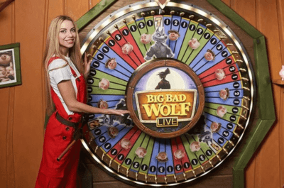 big bad wolf live spel casino hjul