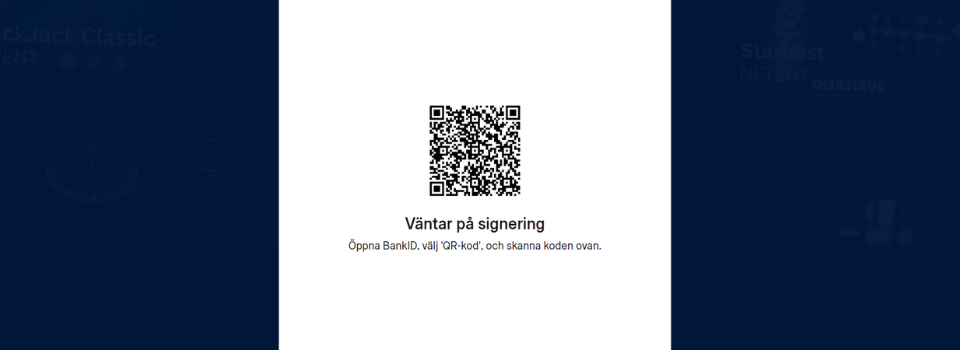 Supersnabbt Casino QR-kod