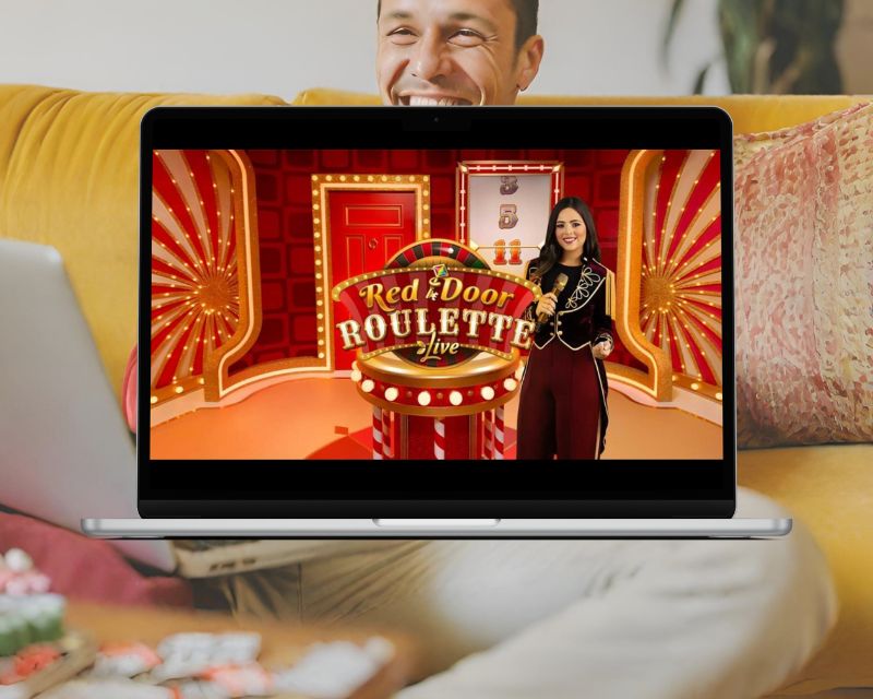 red door roulette live casino spel
