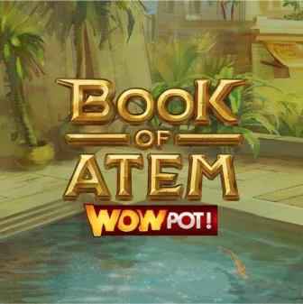 Book Of Atem Wowpot logga